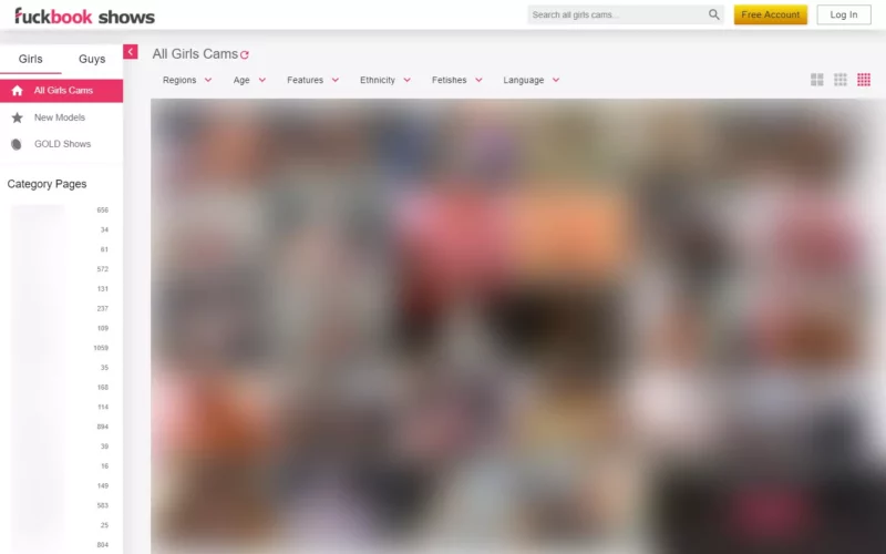 Review FuckBook.com live cam special features
