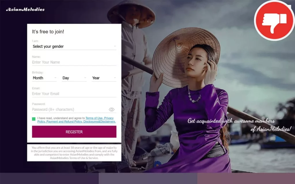 Review AsianMelodies.com scam experience