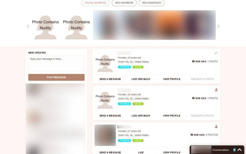 Review CravingWives.com member area