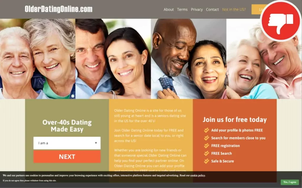 OlderDatingOnline.com review scam