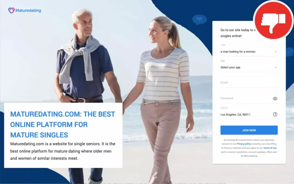 MatureDating.com review scam