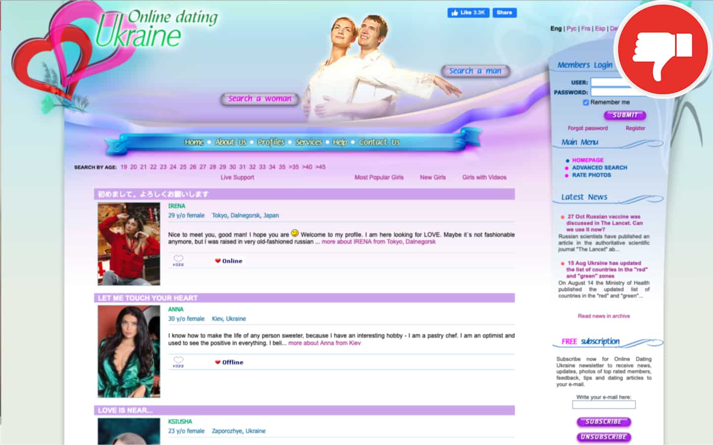 Online-Dating-Ukraine.com review scam