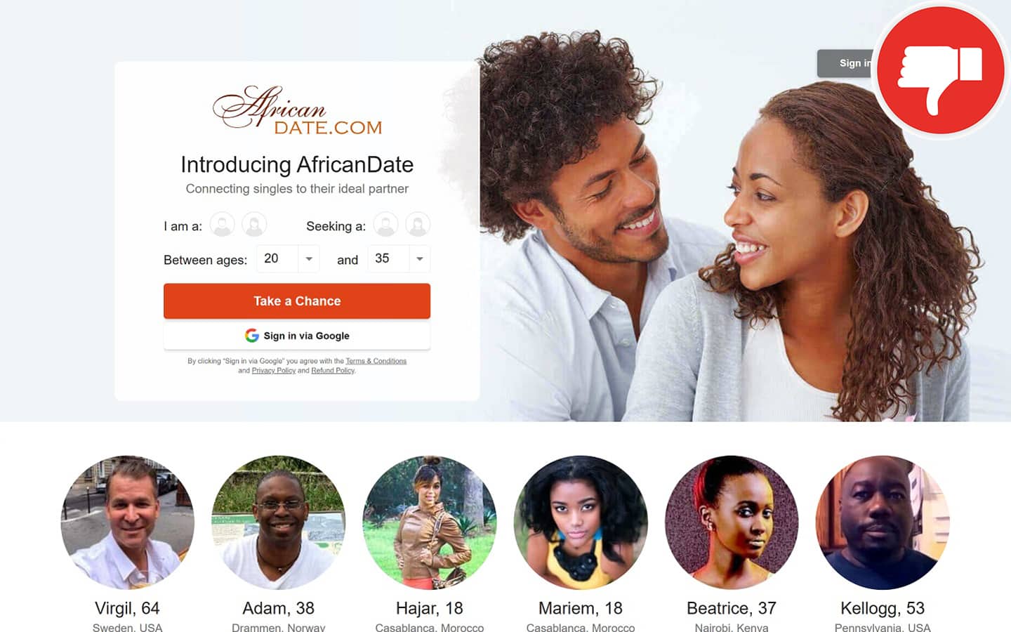 AfricanDate.com review