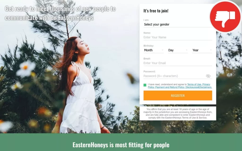 Review EasternHoneys.com scam experience