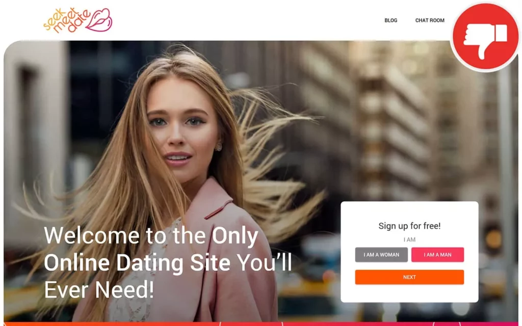 Review SeekMeetDate.com scam experience