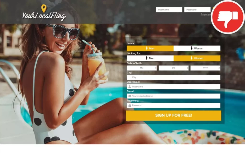 Review YourLocalFling.com scam