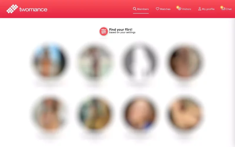 Twomance.com Members area