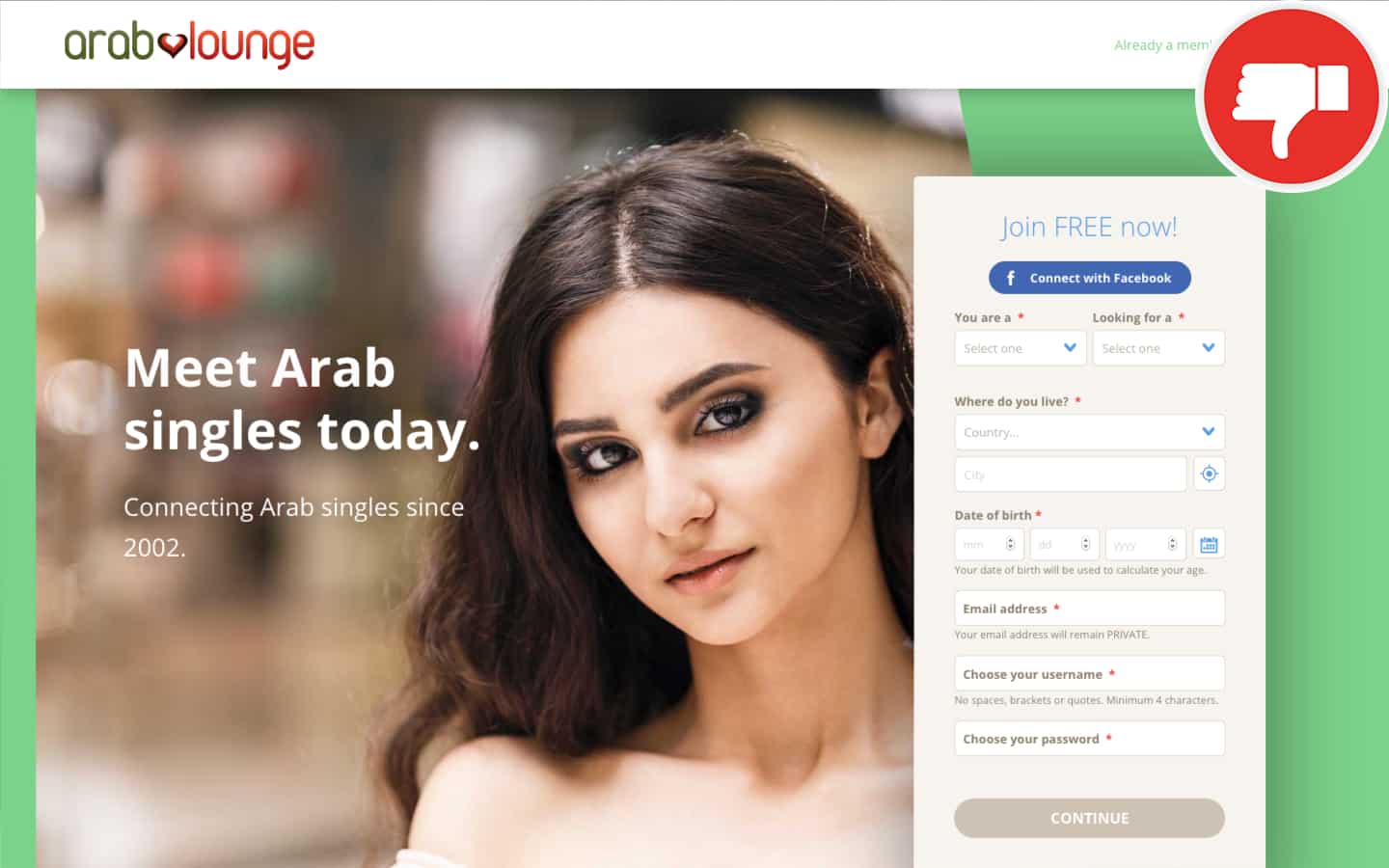 Review ArabLounge.com scam