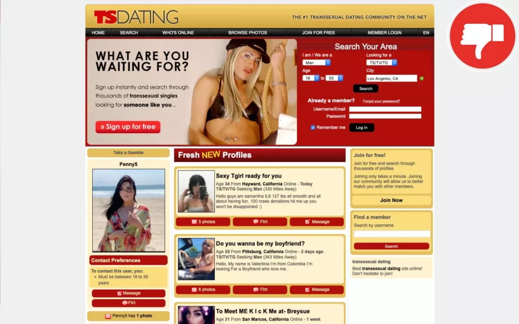 Review TSDating.com scam