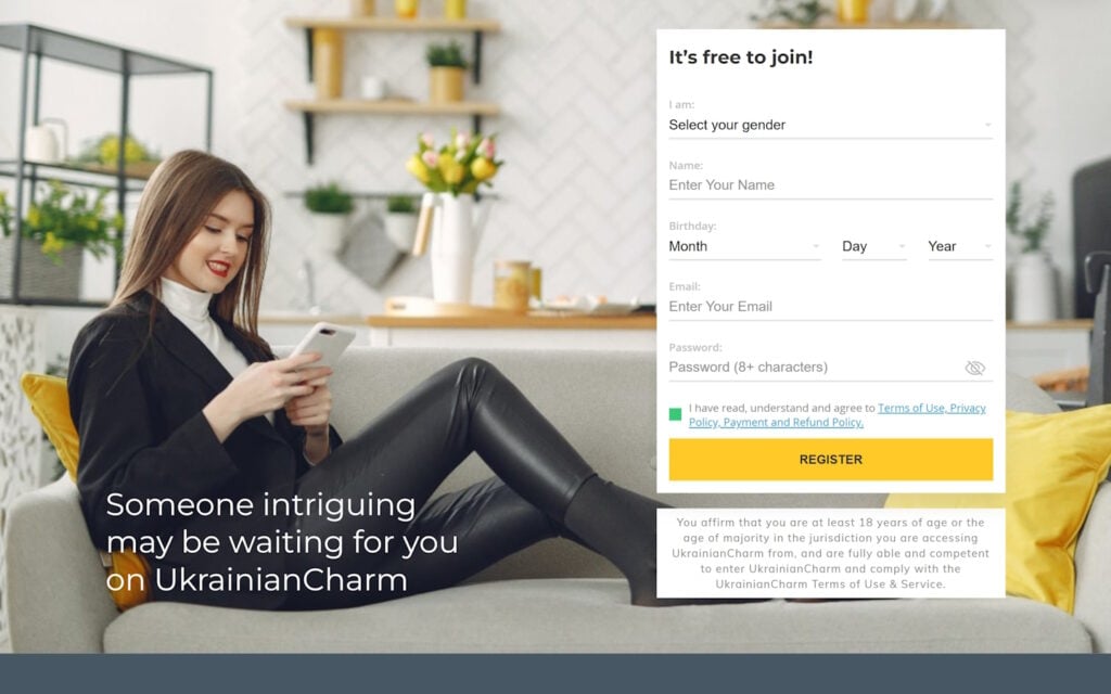 UkrainianCharm.com landing