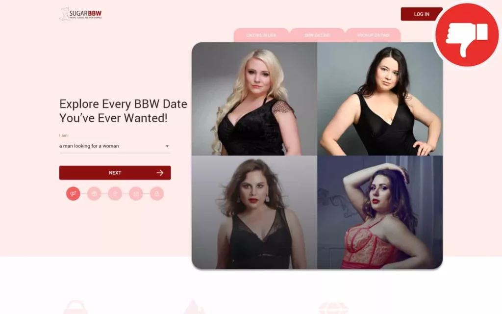 Review SugarBBW.com scam experience