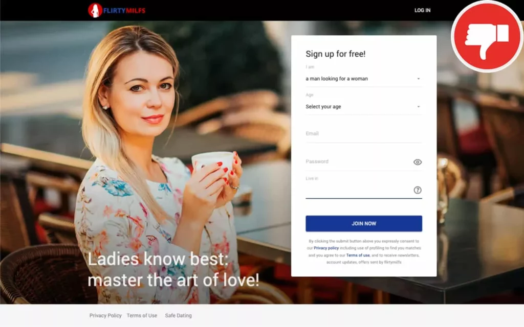 Review FlirtyMilfs.com scam