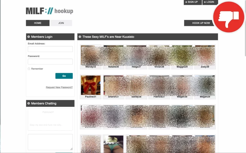 Review MilfHookup.net scam