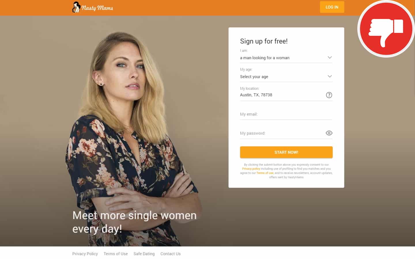 Review NastyMams.com scam experience