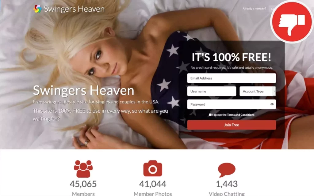 Review SwingersHeaven.com scam