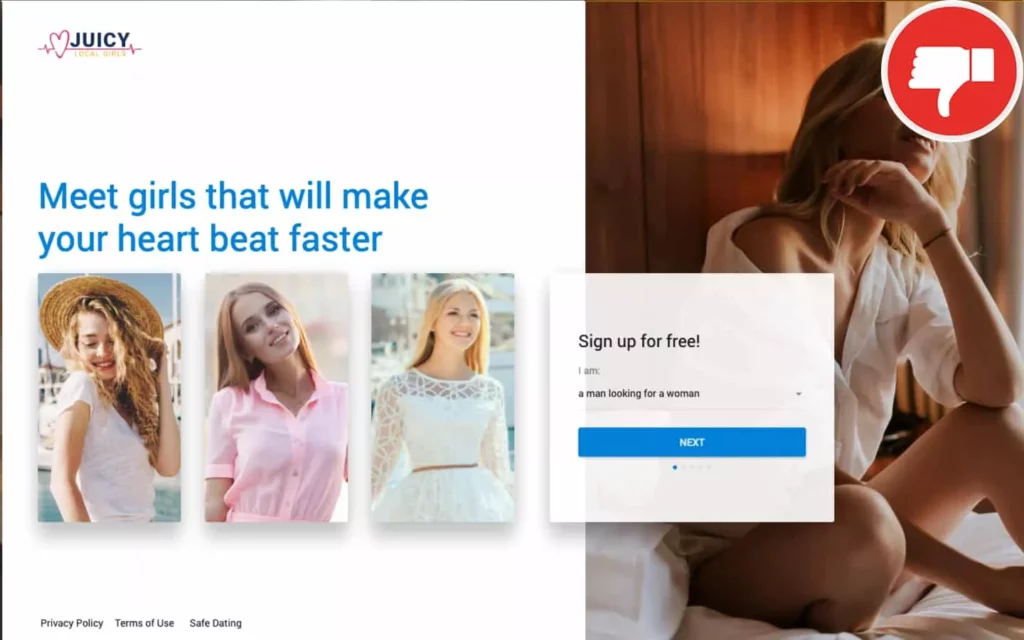 Review JuicyLocalGirls.com scam