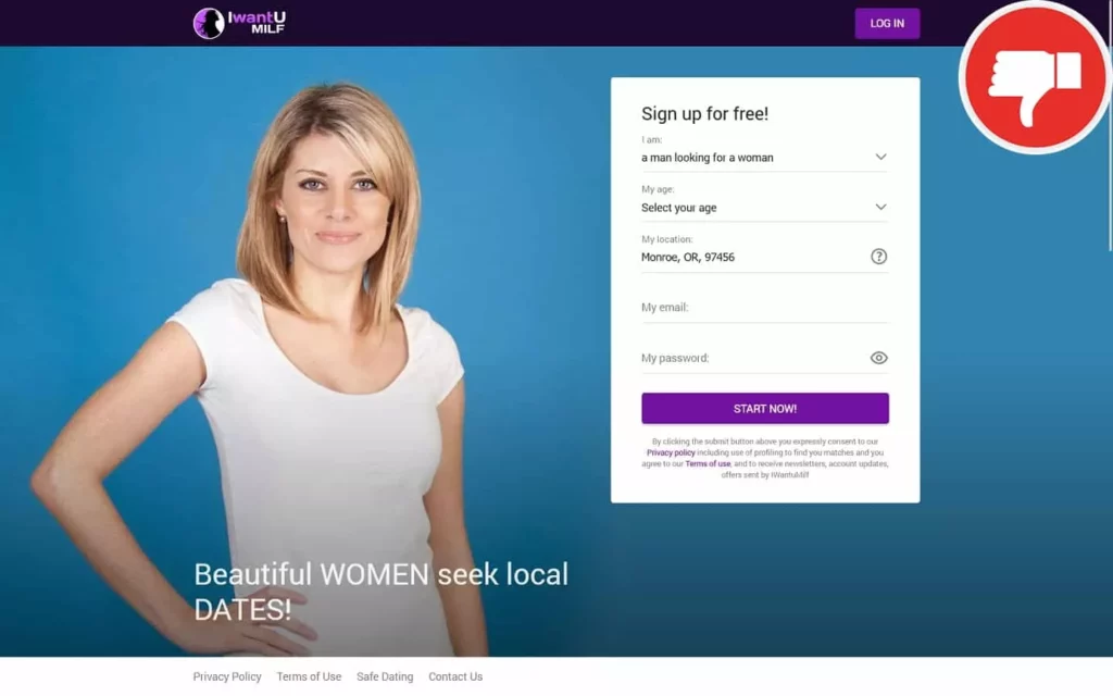 Review iWantUMilf.com scam experience