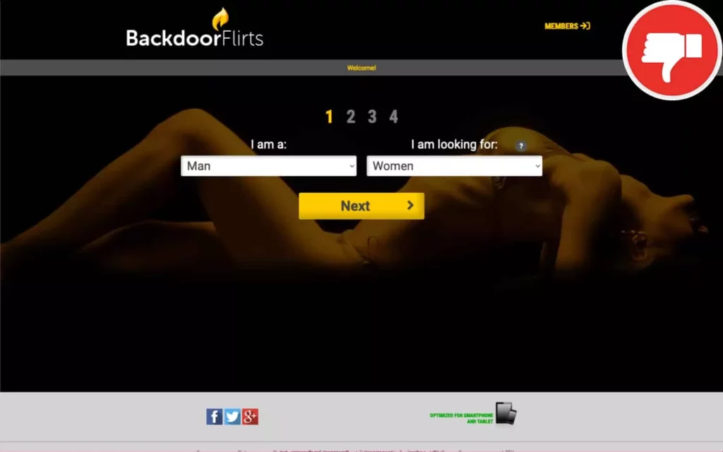 Review BackDoorFlirts.com scam