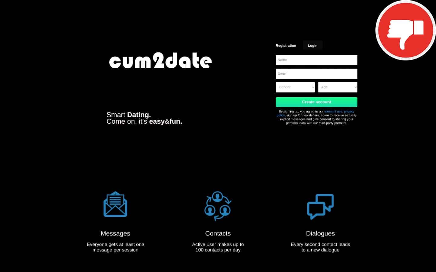 Cum2Date.com review Scam