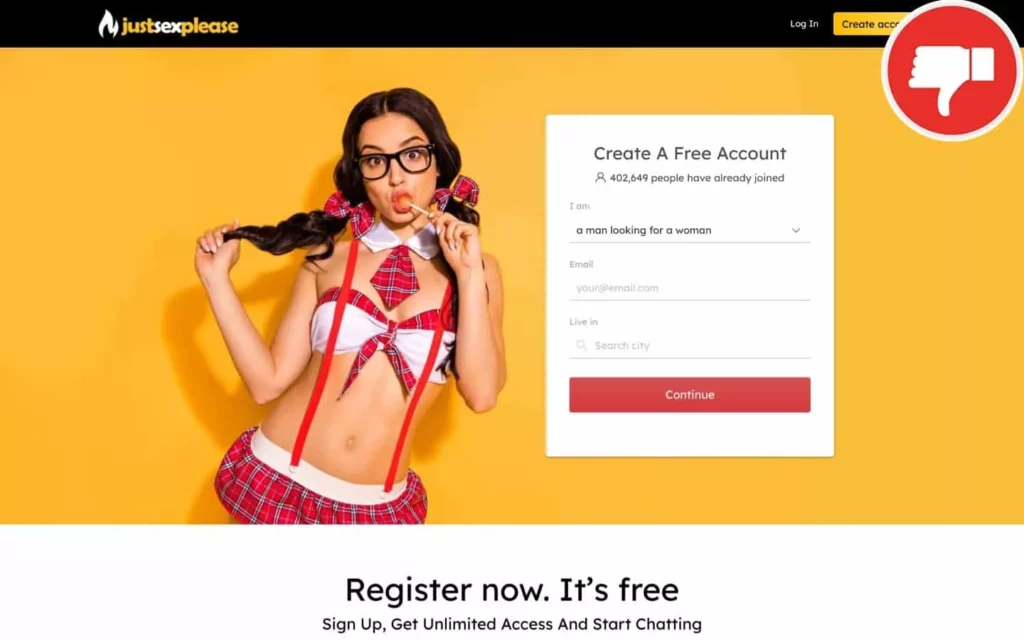 Review JustSexPlease.com scam
