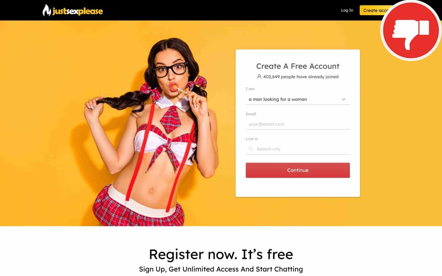 JustSexPlease.com review Scam