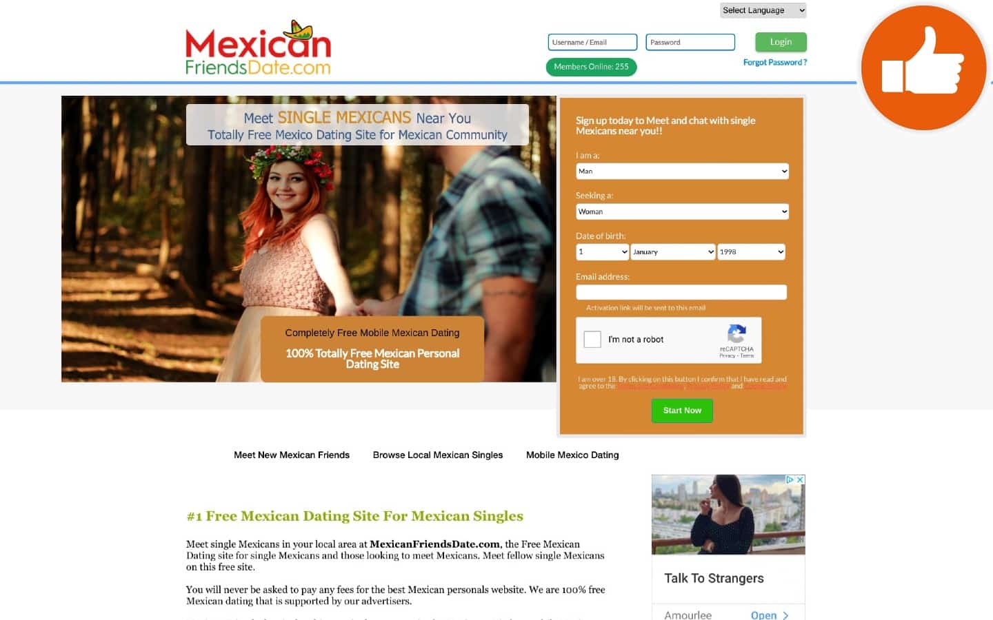 Review MexicanFriendsDate.com scam
