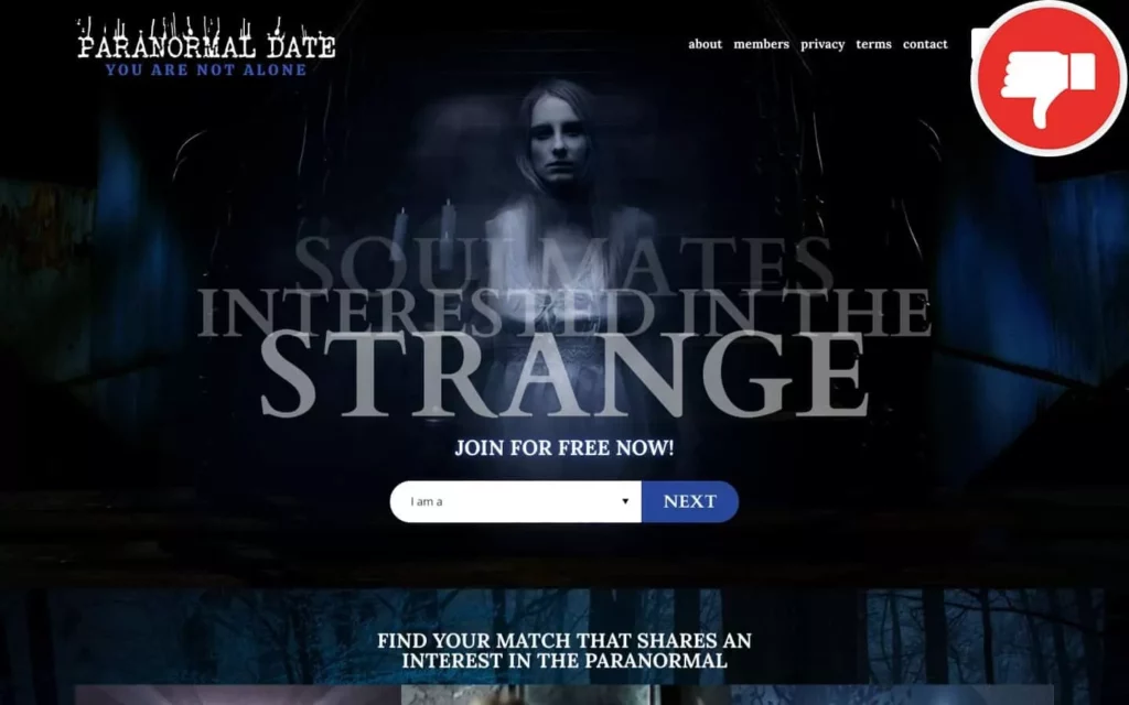 Review ParanormalDate.com scam