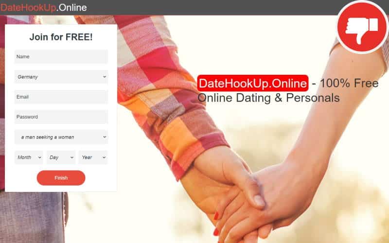 DateHookup.online review Scam
