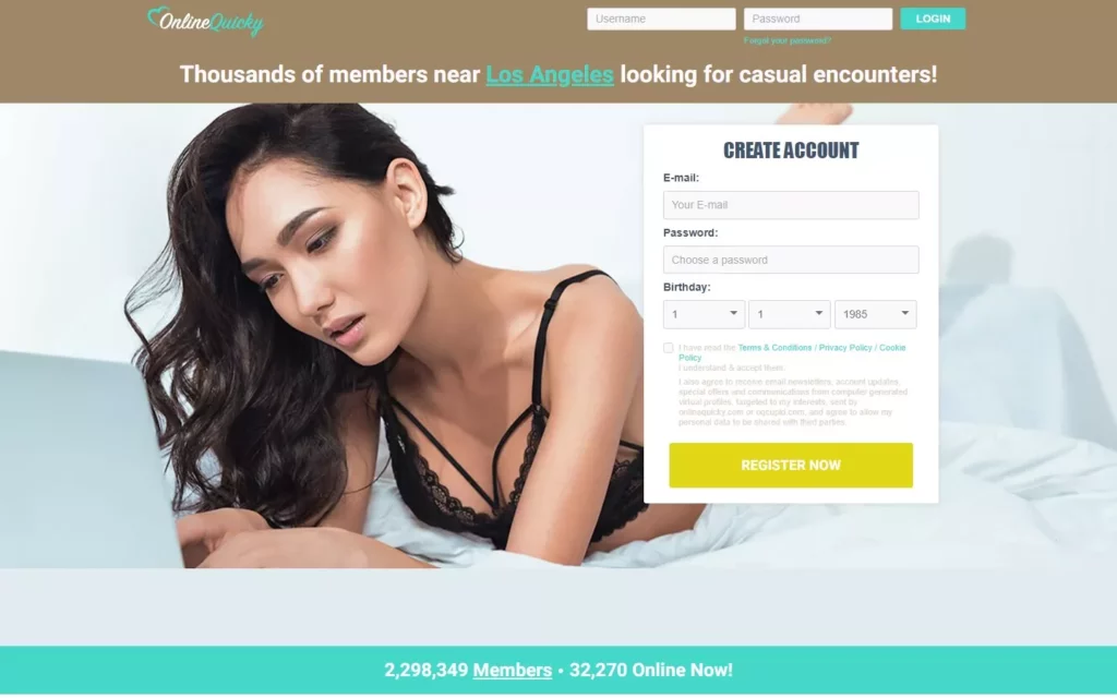 Review OnlineQuicky.com landing page
