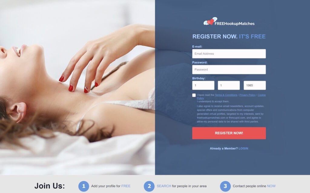 Review freehookupmatches