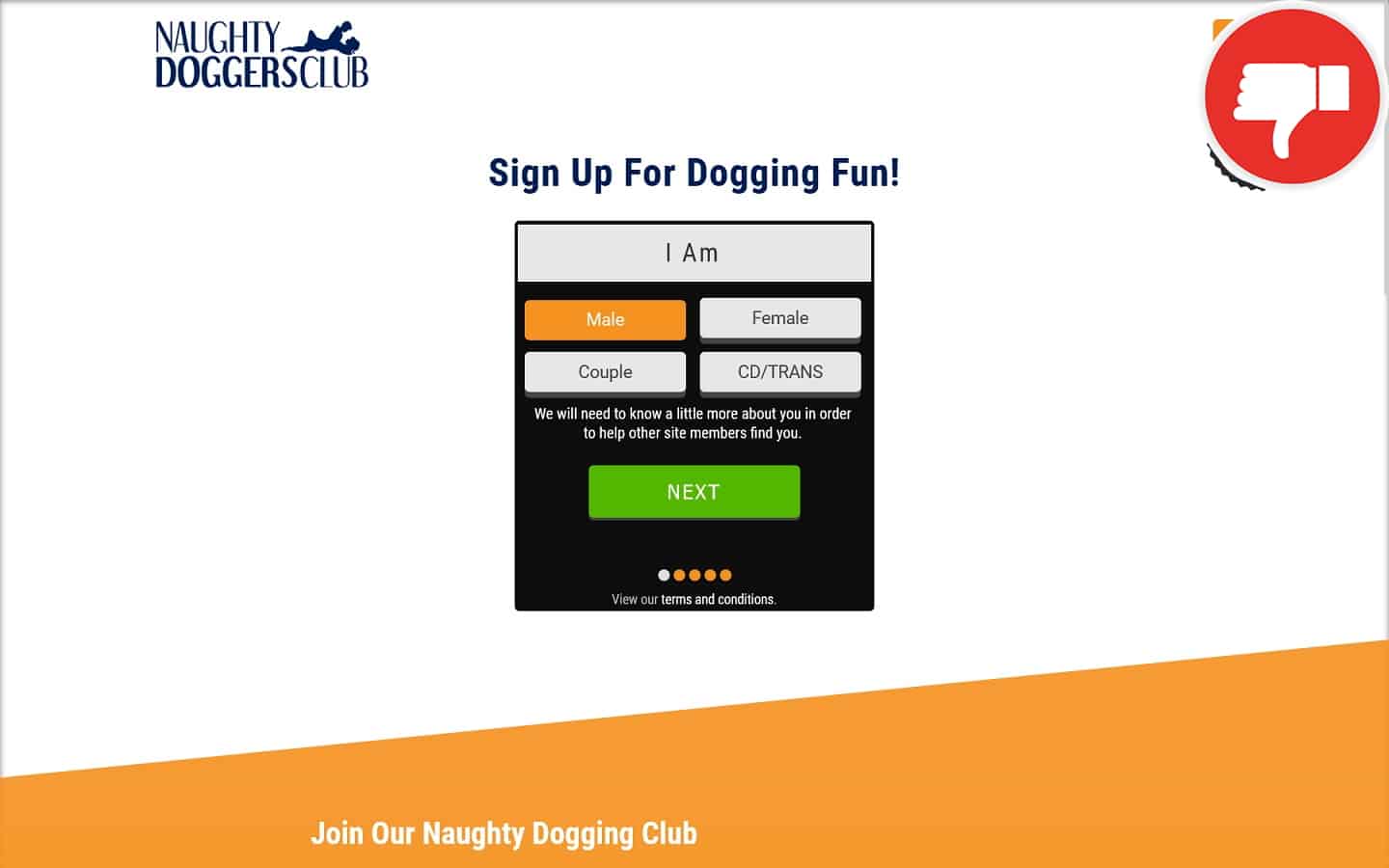 Review NaughtyDoggersClub.com scam experience