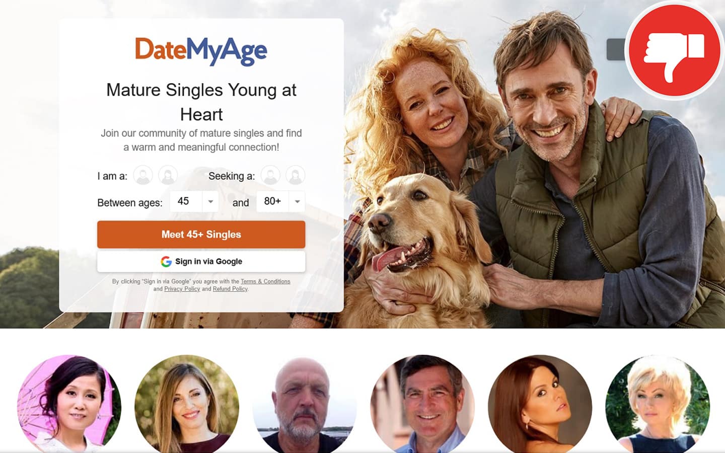 Review DateMyAge.com scam experience