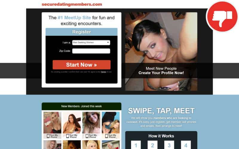 Review SecureDatingMembers.com Subscription Rip Off Fake Chat