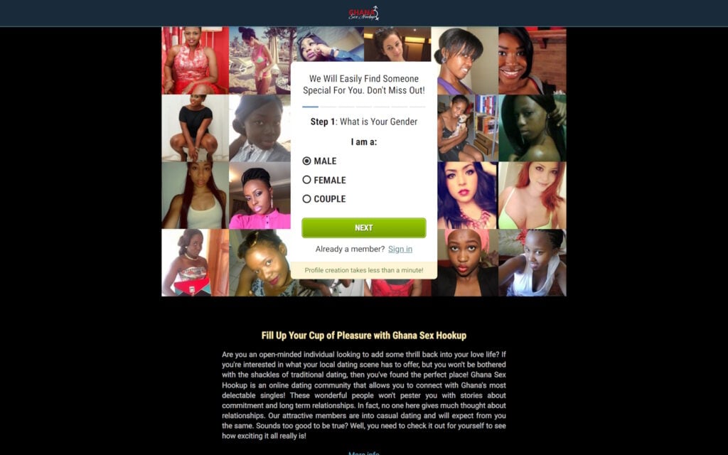 Review ghanasexhookup