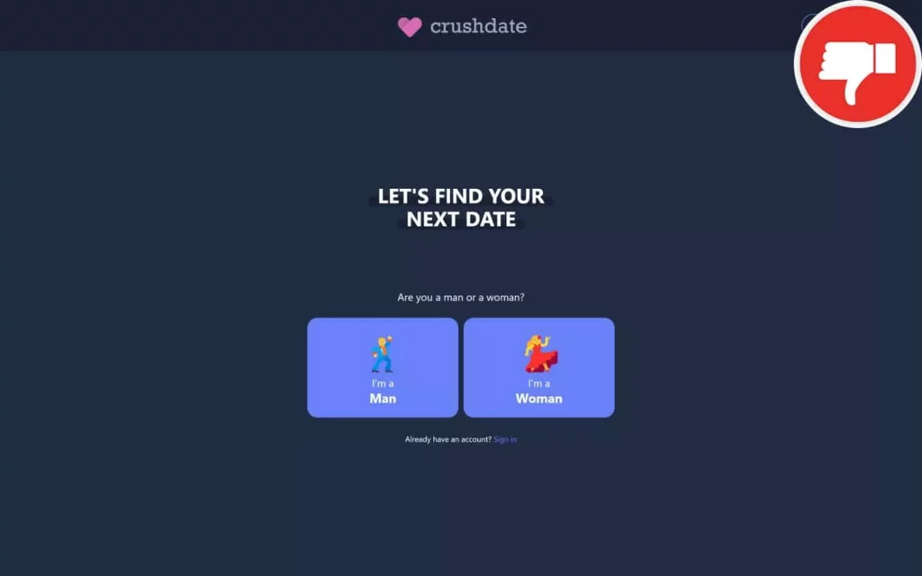 Review CrushDate.me scam experience