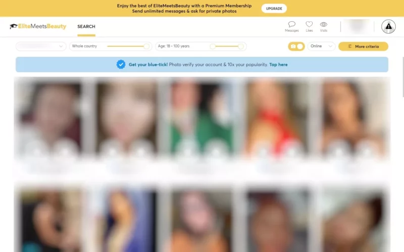 Review EliteMeetsBeauty.com member area