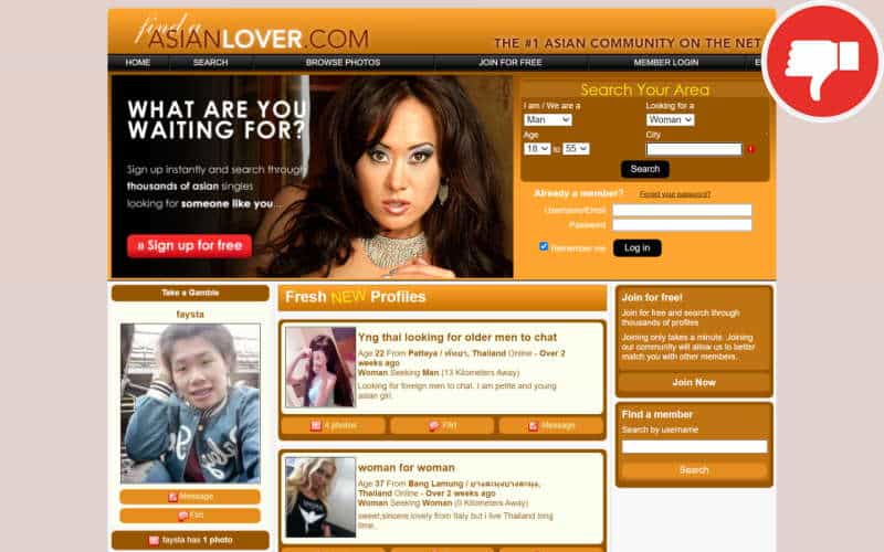 FindAAsianLover.com review Scam