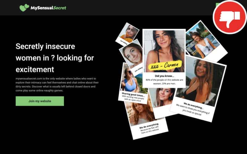 MySensualSecret.com review Scam