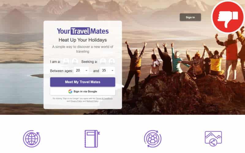 Review YourTravelMates.com Subscription Rip Off Fake Chat