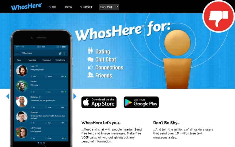 Review WhosHere.net Fake Chat