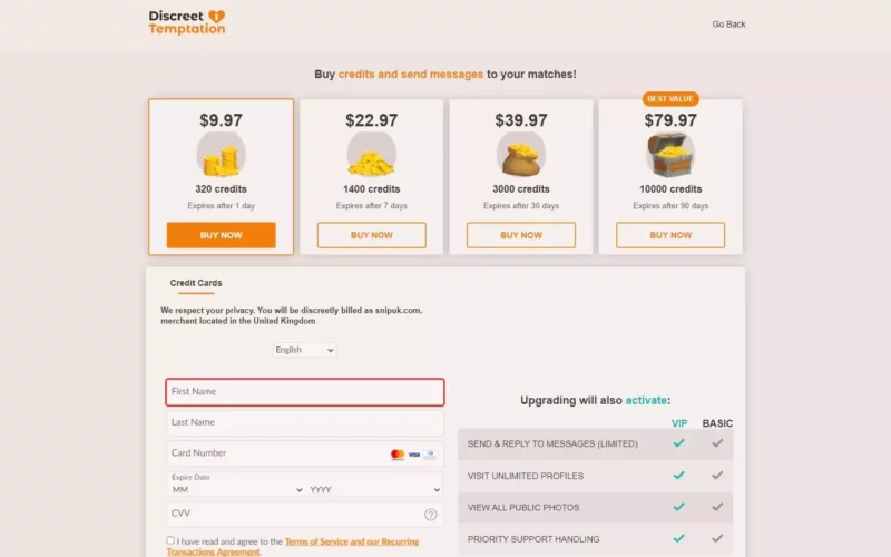 Review DiscreetTemptation.com costs