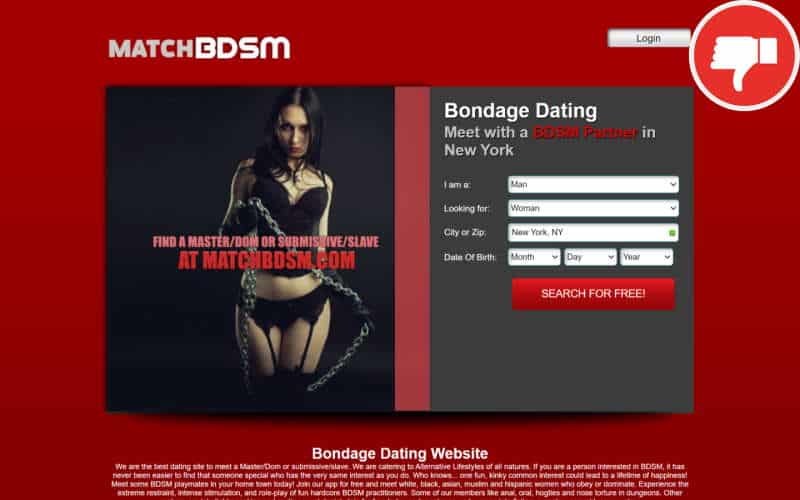 MatchBDSM.com review Scam