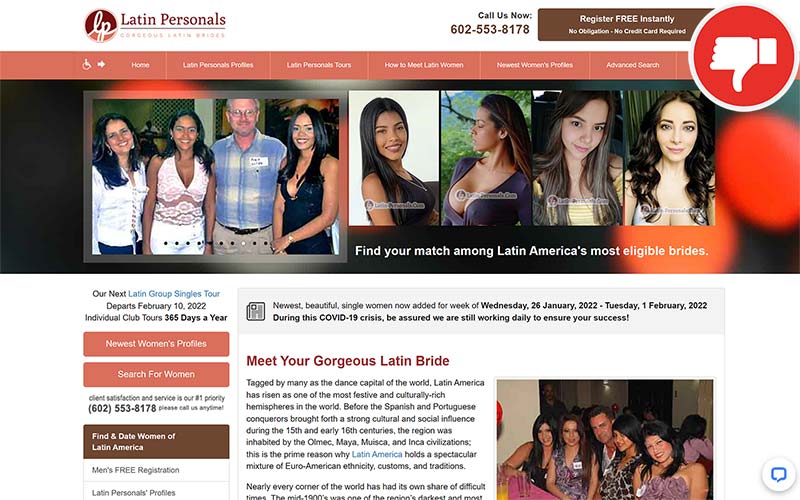 Review Latin-Personals.com scam