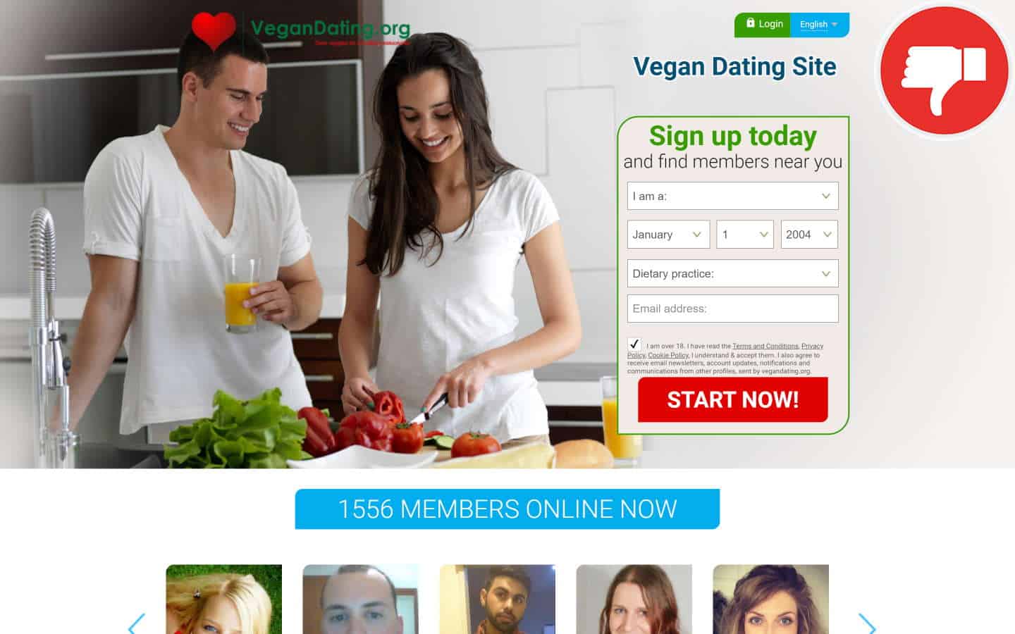Review VeganDating.org Scam