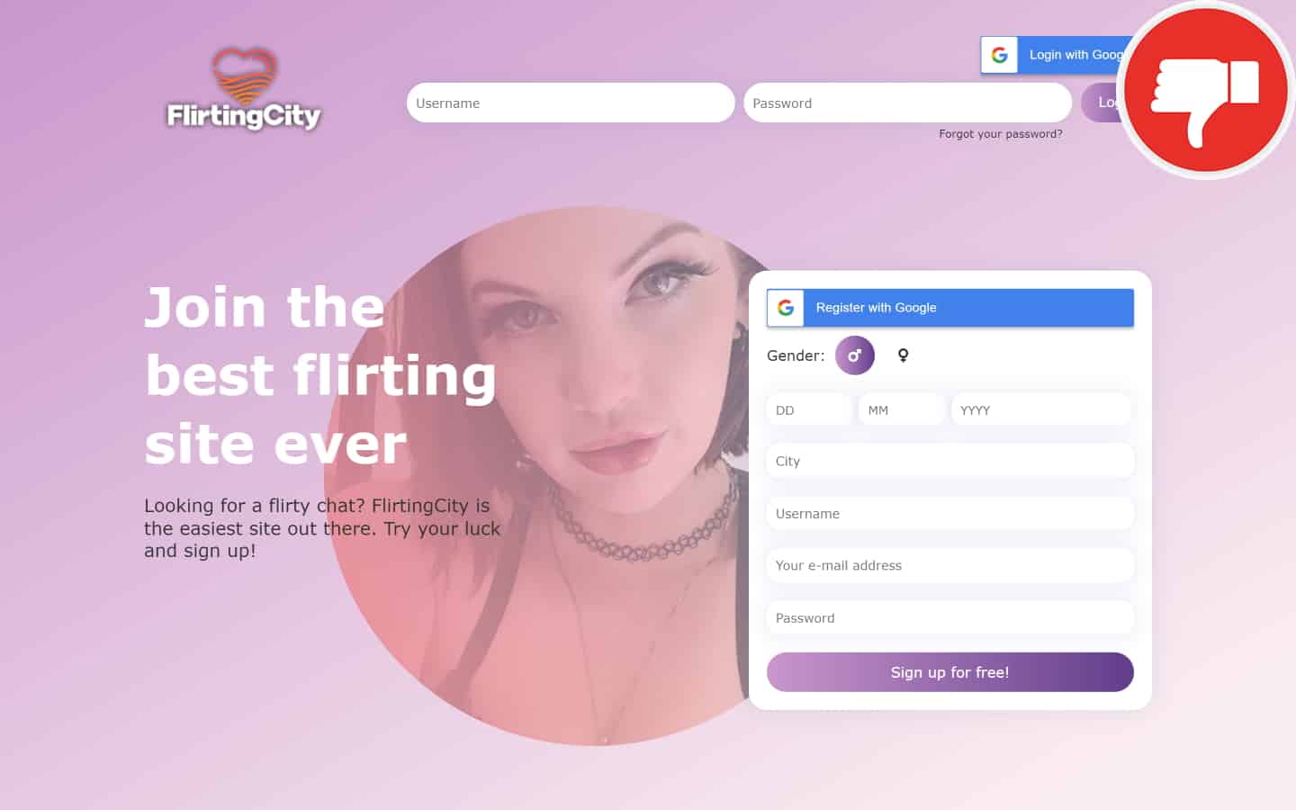 Review FlirtingCity.com Scam