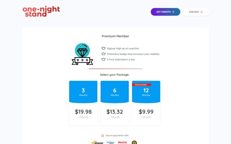Review One-NightStand.com costs