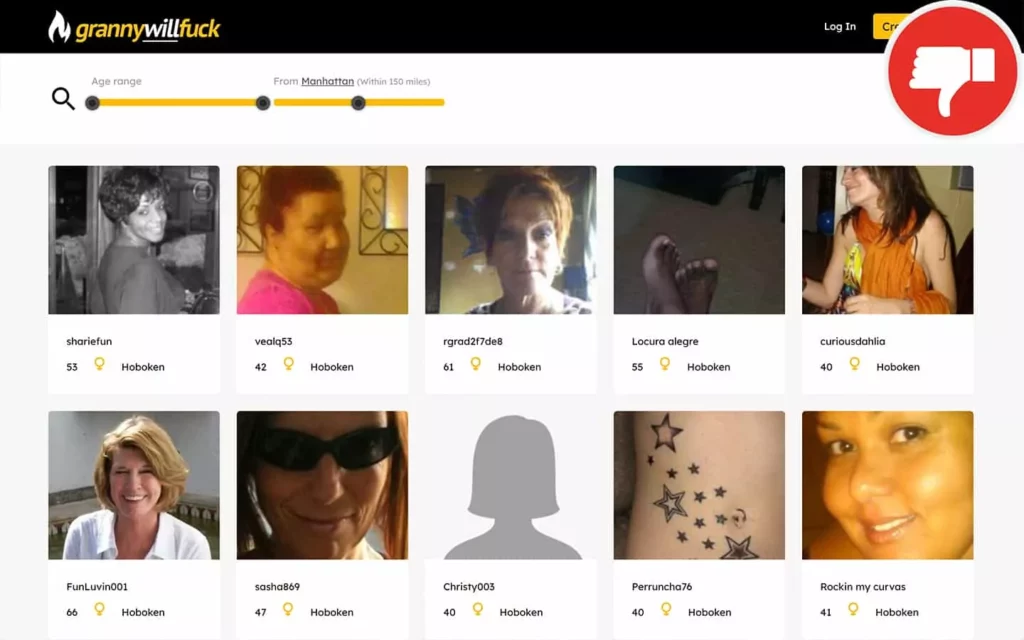 Review GrannyWillFuck.com scam experience