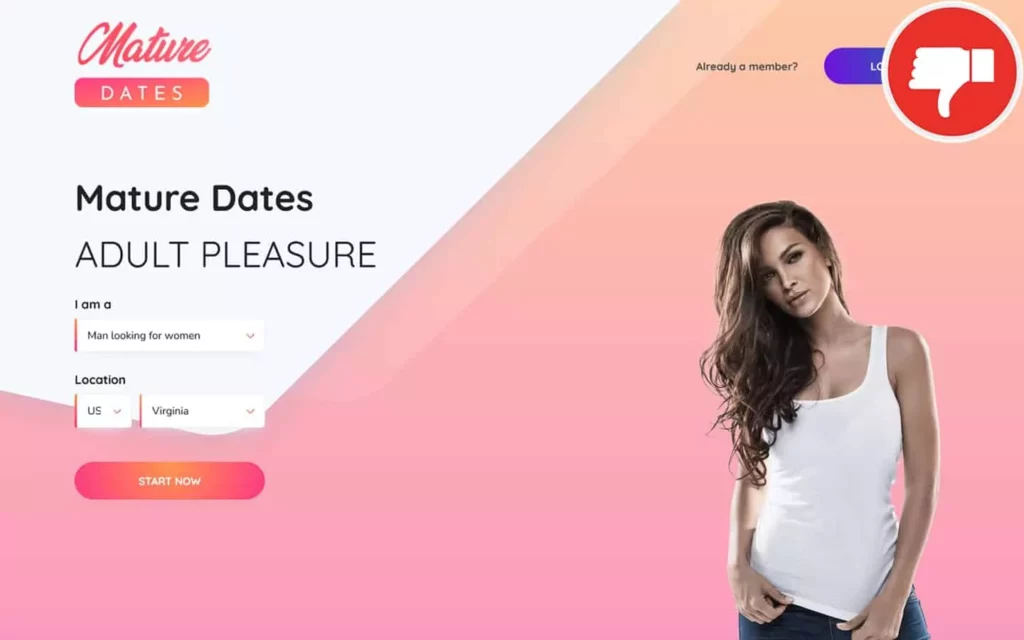 Review MatureDates.com scam experience