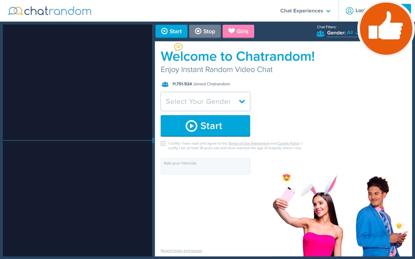 Review ChatRandom.com scam experience