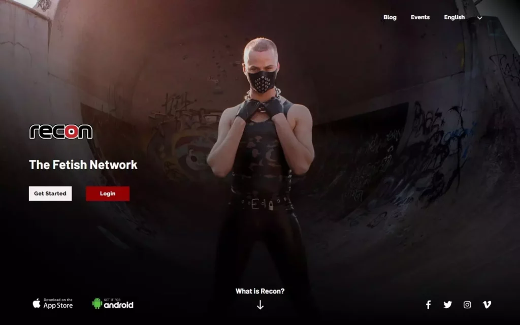 Review Recon.com landing page